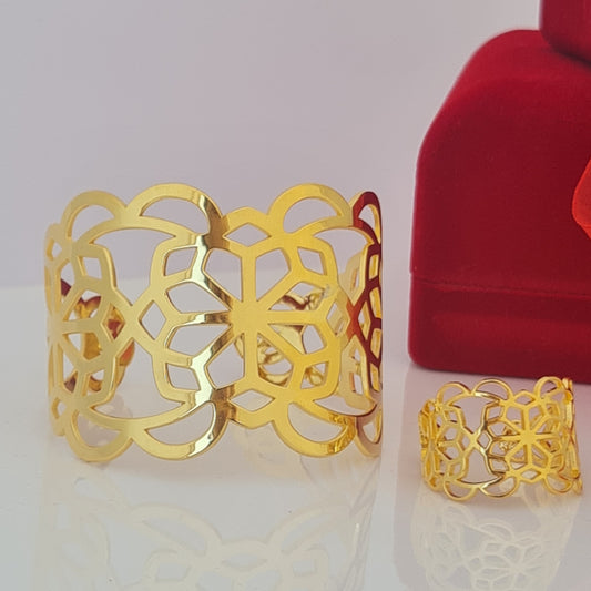 MiniLux handmade "Larnaka" cuff Bracelet