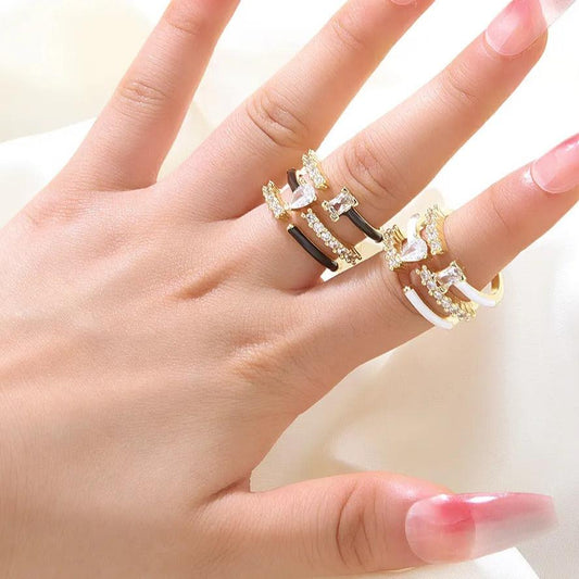 MiniLux "Pluto" Enamel ring