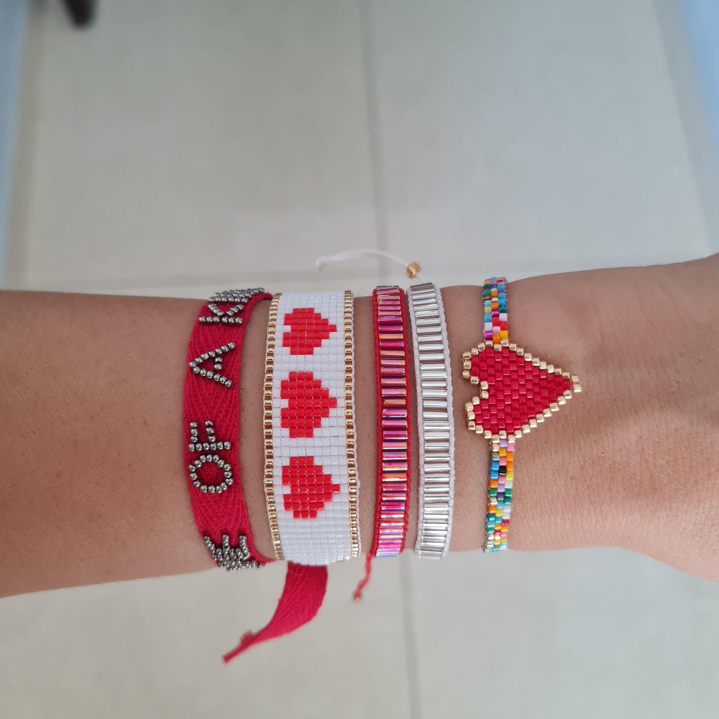 Miyuki Beads "In Love" Bracelet