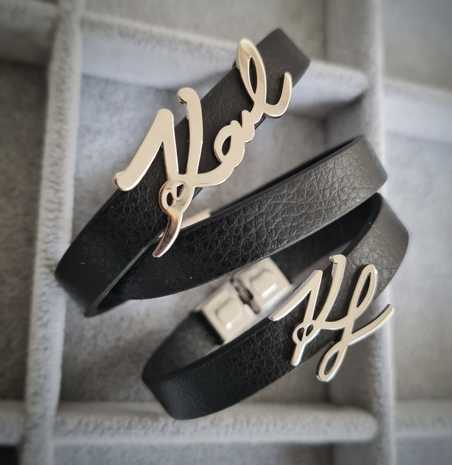 MiniLux Karl Leather bracelet