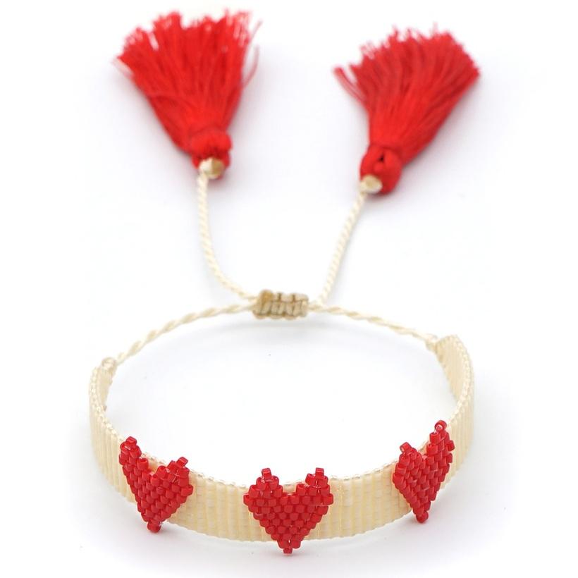 Miyuki Beads "Love Me Knot" Bracelet