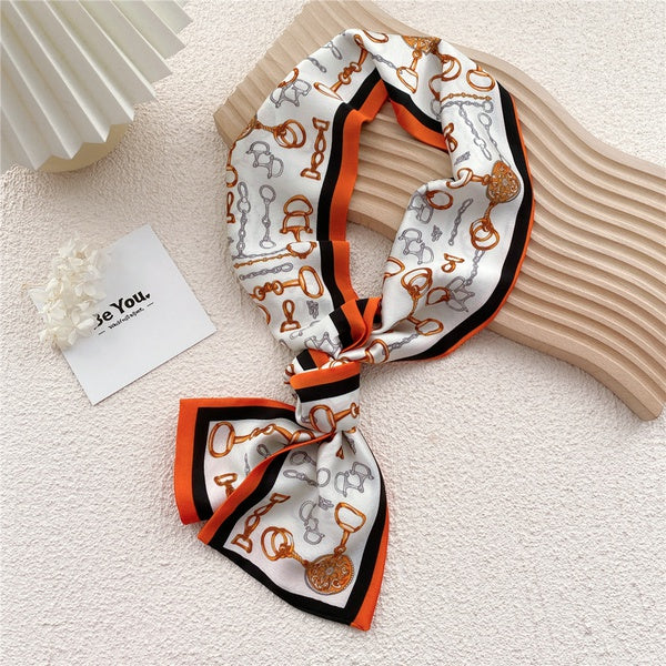 Silk Scarf-horseshoe