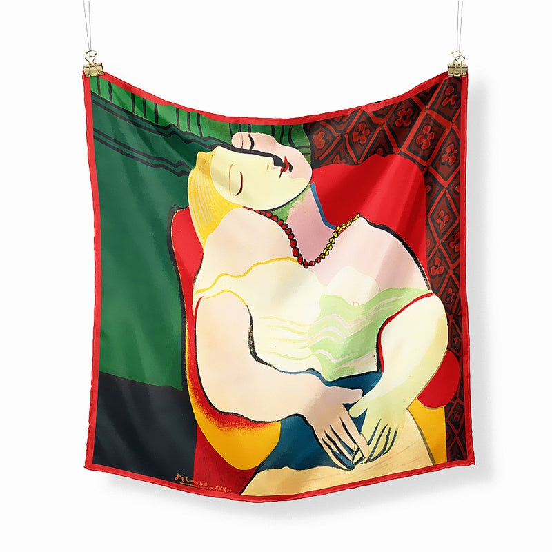 Picasso: Dream Lady Twill Small Square Scarf