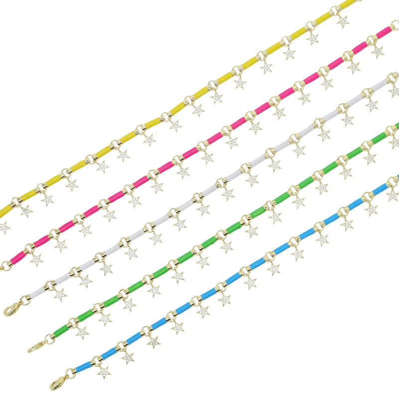 MiniLux enamel anklet