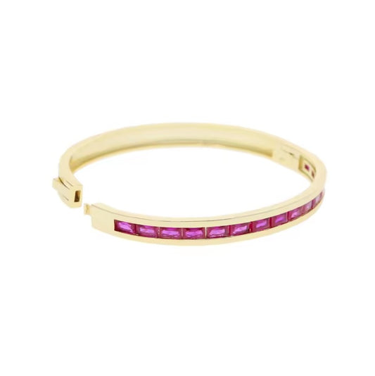 MiniLux Magenta Fuchsia Band Bangle