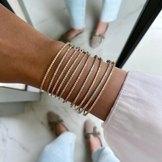 MiniLux Band Zirconia Bangle