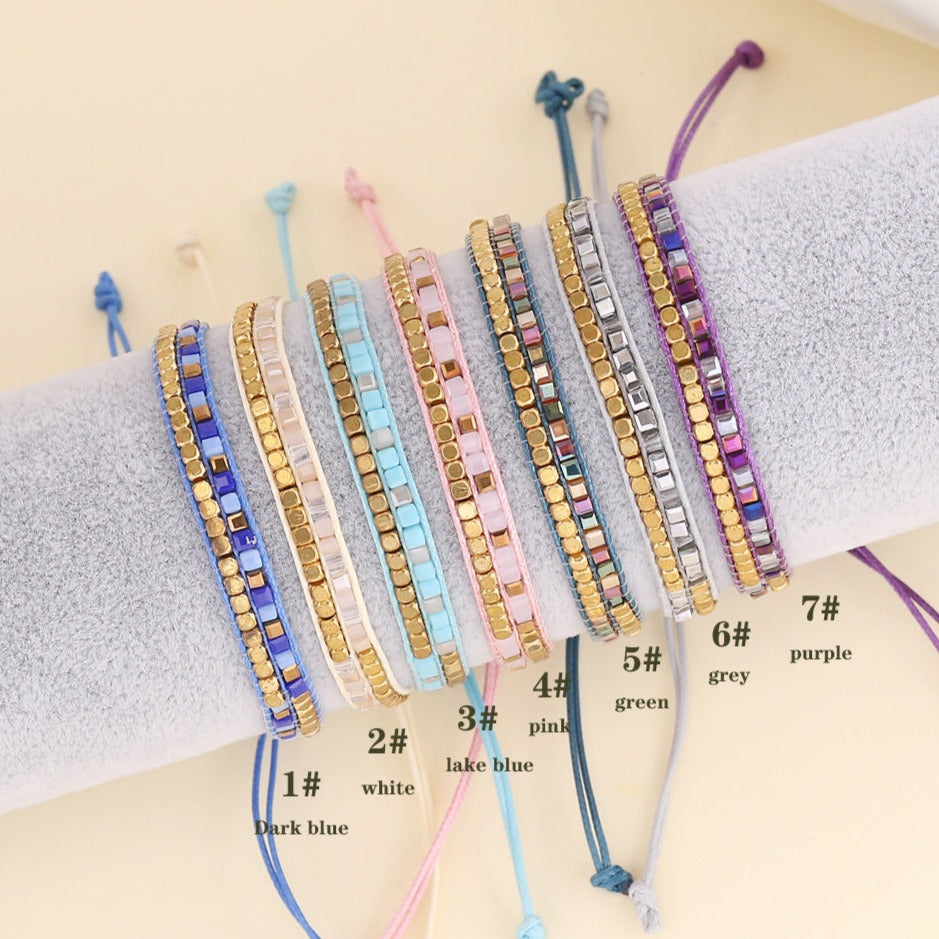 Bohemian weaved Bracelet