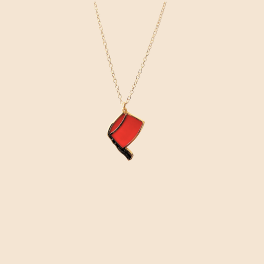 Tarboush Tarboosh Fez Necklace