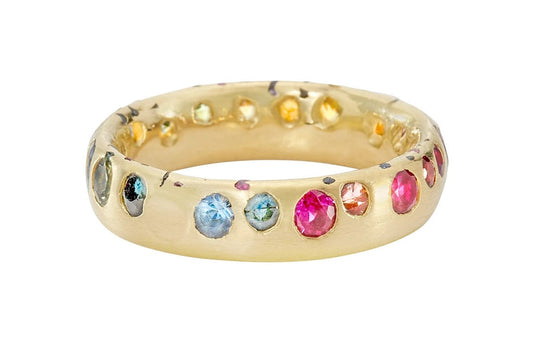 Multiple stone Zirconia Ring
