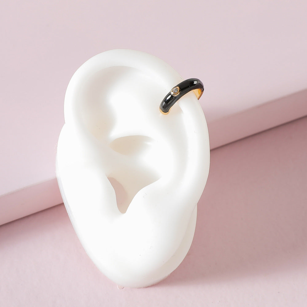 Selina Enamel Earclip