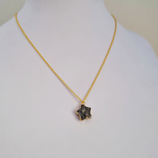 Labradorite Heart Necklace