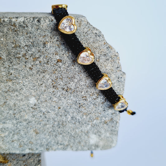 Miyuki Heart Bracelet