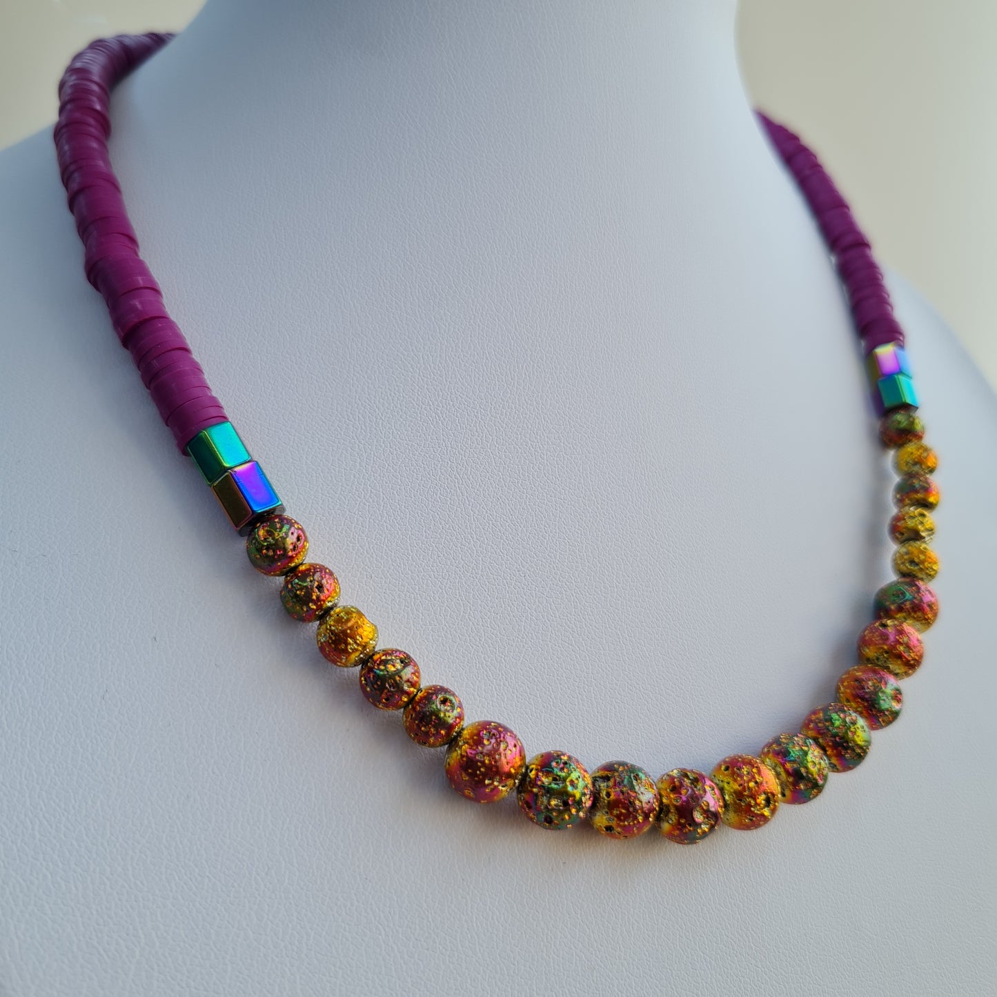 Surfer beads "Cosmos" Necklace