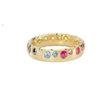 Multiple stone Zirconia Ring