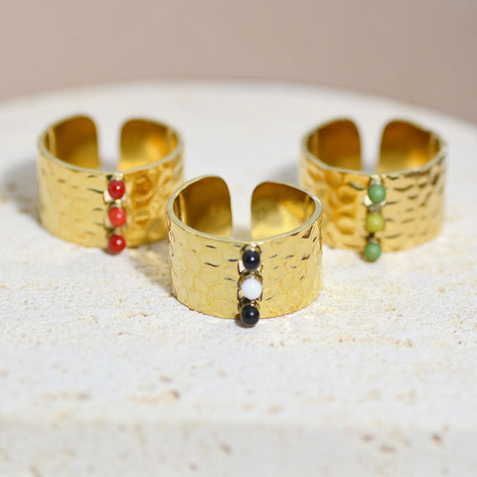 Boho small balls  ring